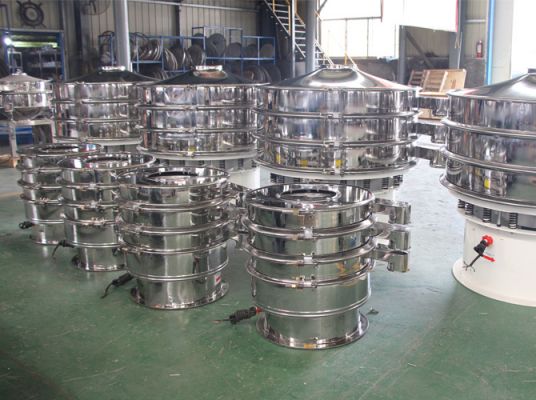 不锈钢旋振筛设备展示